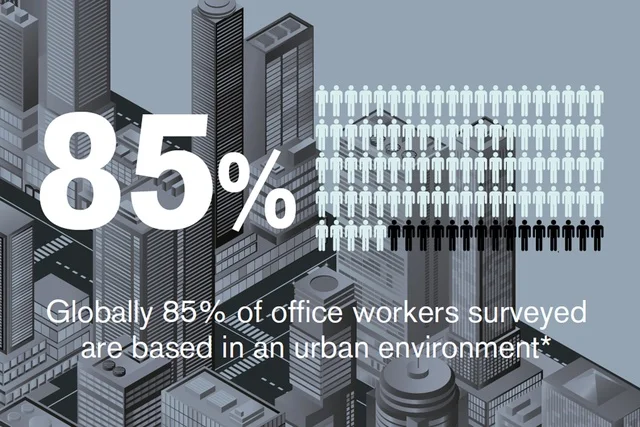 The global impact of biophilic design in the workplace