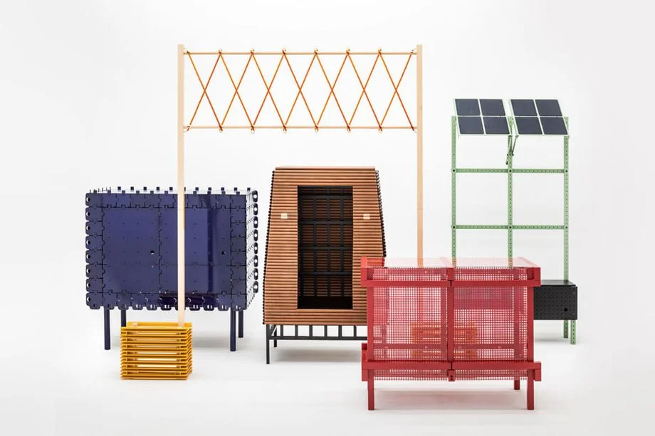 This interactive furniture line runs on solar power