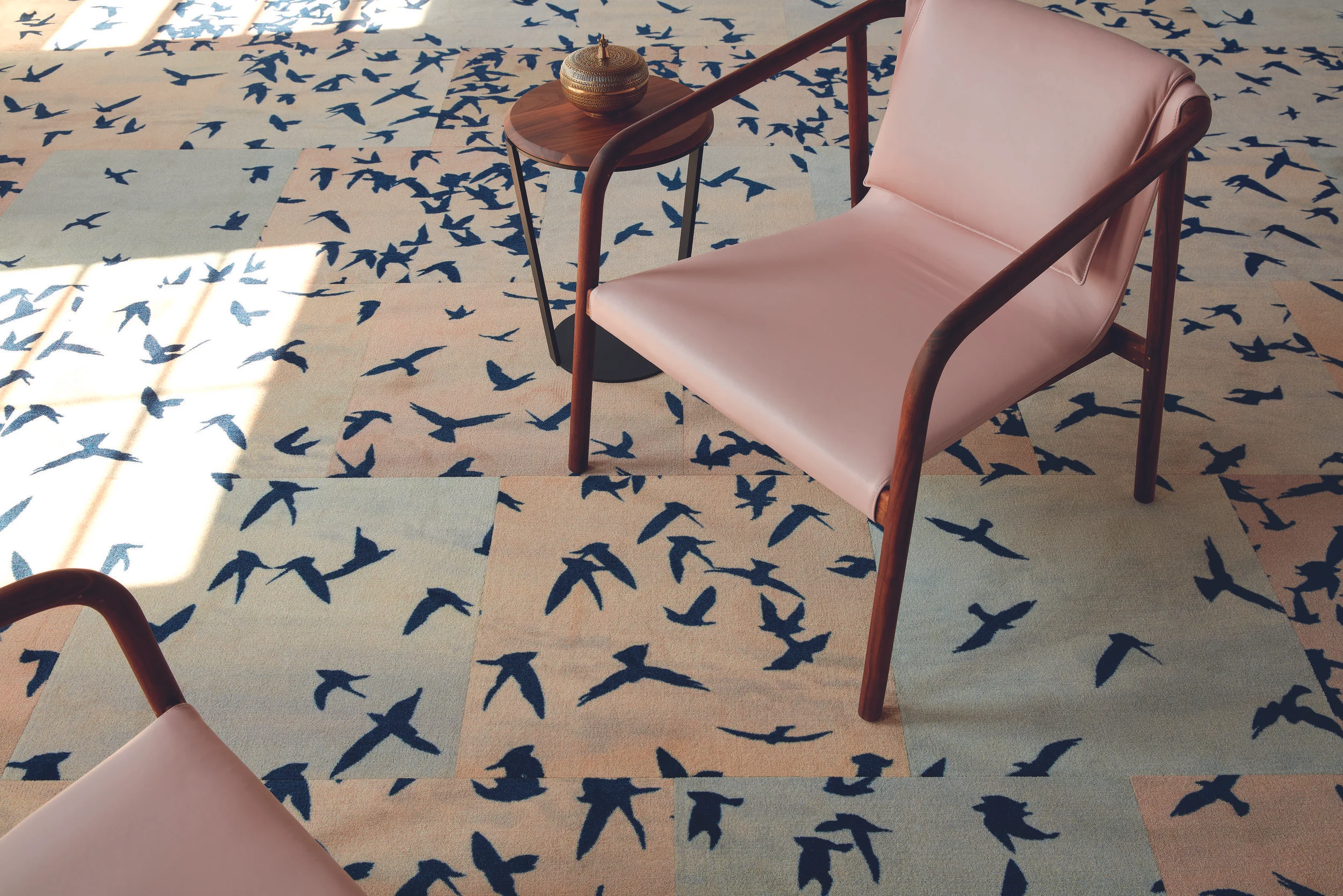Shaw Contract Introduces Synchronize, Its First Hi-Res Custom Carpet Tile Collection