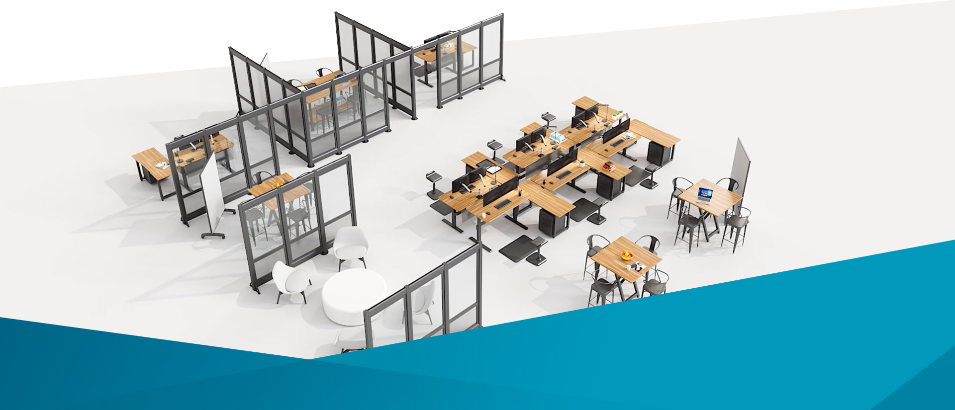 VARIDESK Debuts QuickFlex Walls To Address Growing Need For Workspace Flexibility