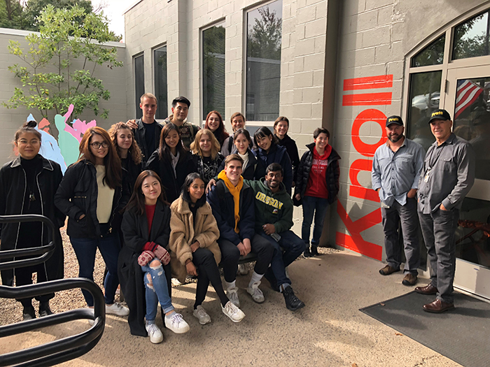 Pratt Institute Students Visit Knoll in East Greenville