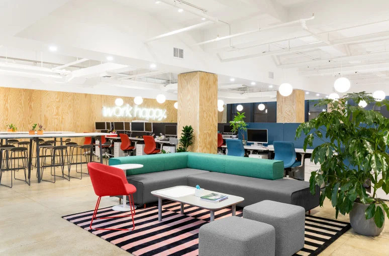 The Plan: Office Furniture Maker Poppin Redesigns Its Flatiron HQ