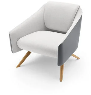 A chair from Boss Design’s new collection of lounge tub chairs, DNA.