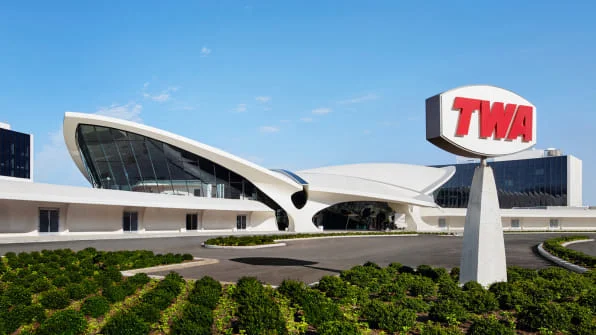 The TWA hotel at JFK is open, and it looks amazing