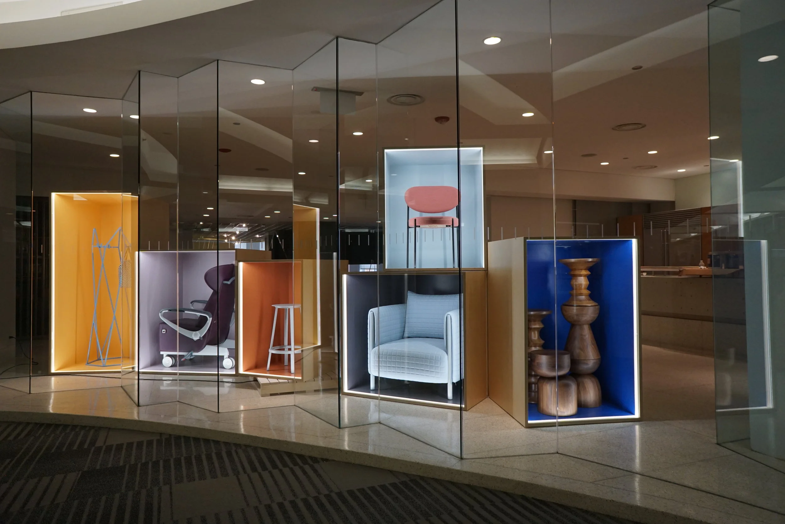 Herman Miller showroom at TheMart for NeoCon 2019