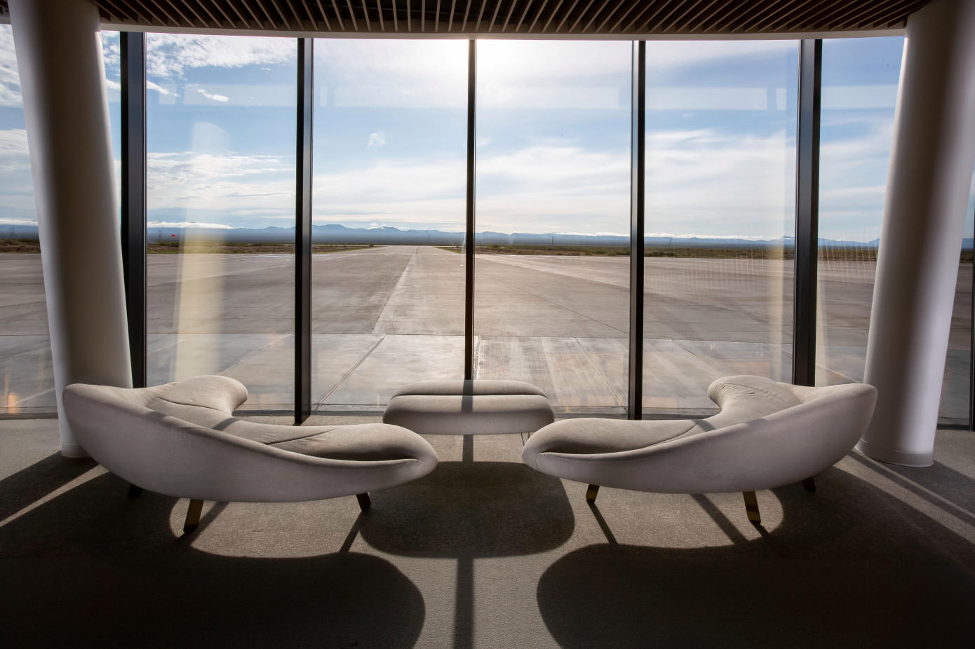 Look inside Virgin Galactic's shiny new Spaceport America