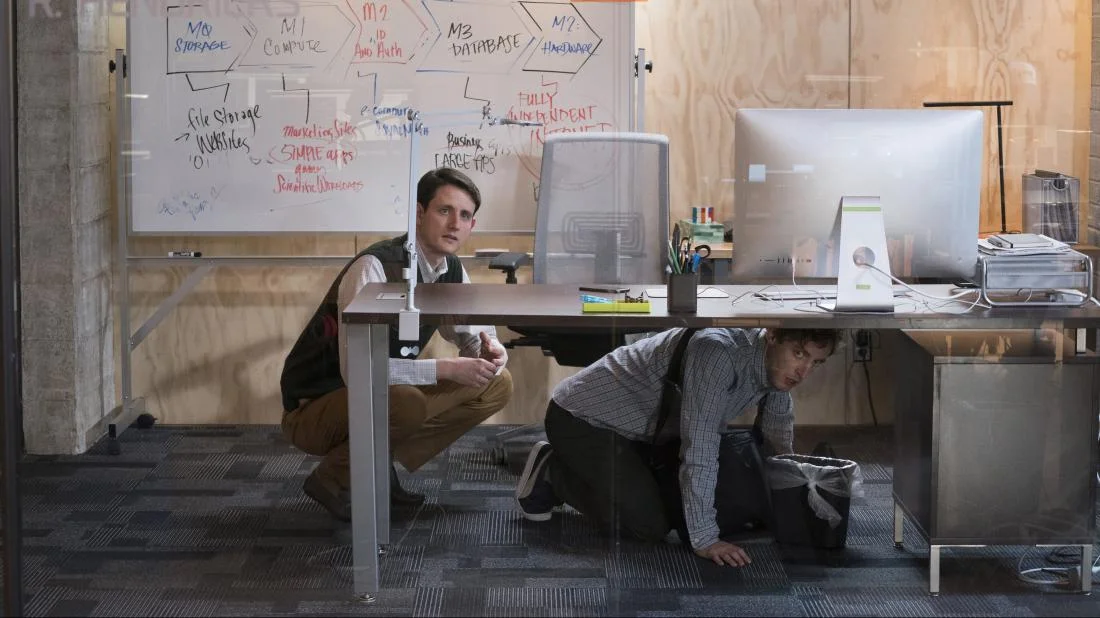 The home garage is the design template for many start-up offices