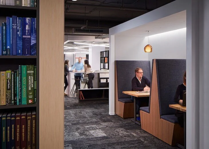 SmithGroup Chicago Office. Photograph courtesy of SmithGroup. © Dave Burk Photography LLC