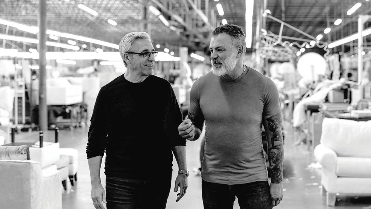 Going steady: Mitchell Gold and Bob Williams on 30 years of partnership