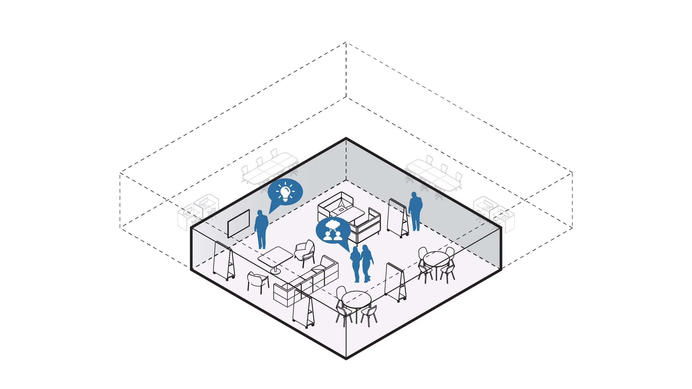 Woods Bagot devises office layouts for workplaces post-coronavirus