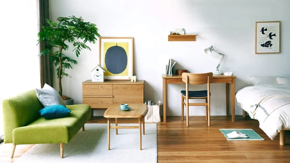 Hate your home office setup? Rent Muji furniture for just $7 a month