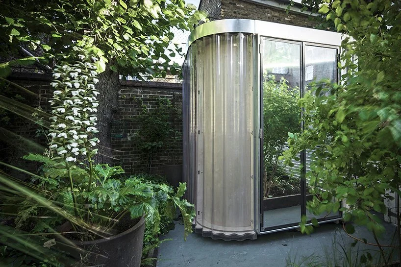 This dreamy home office pod lets you work outside all year round
