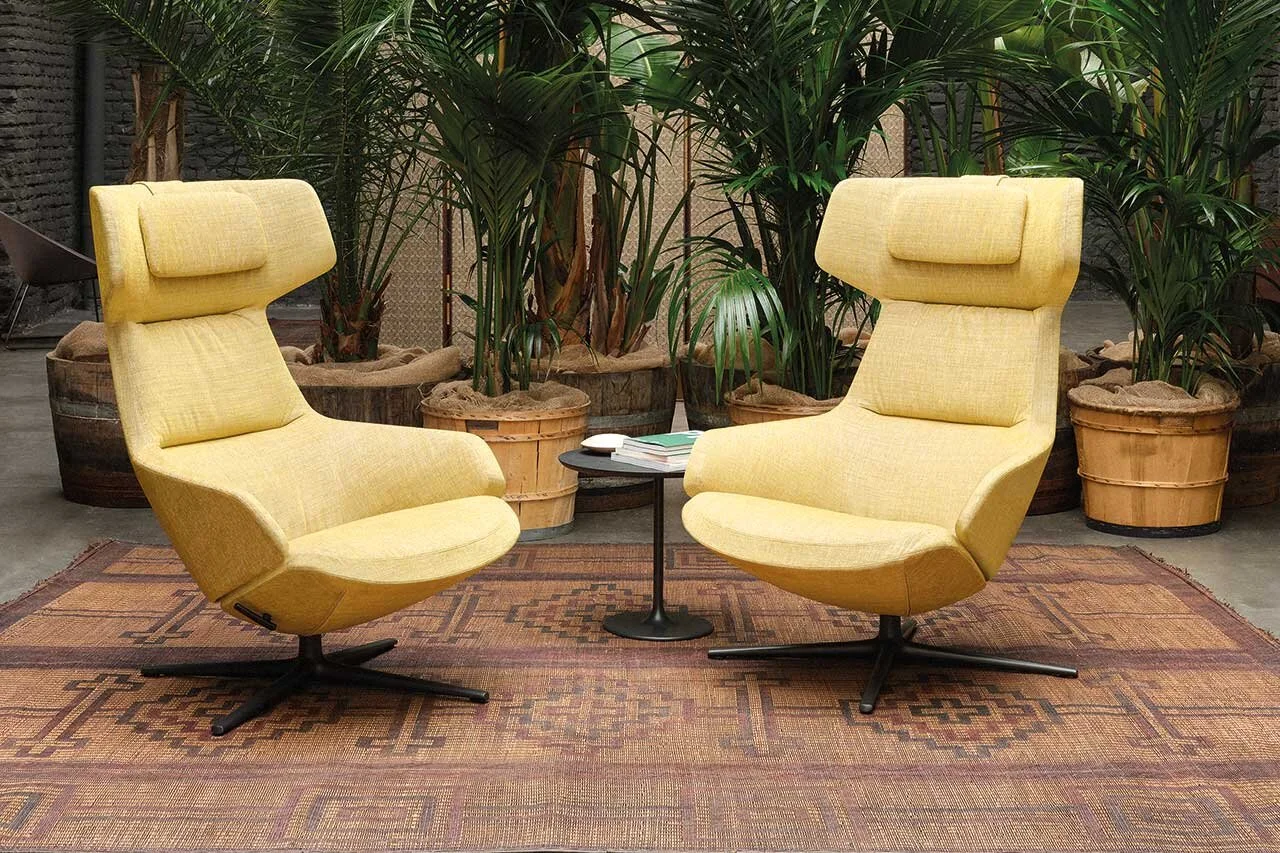 Arper Launches Aston Club Chair in New Kvadrat/Raf Simons Fabrics