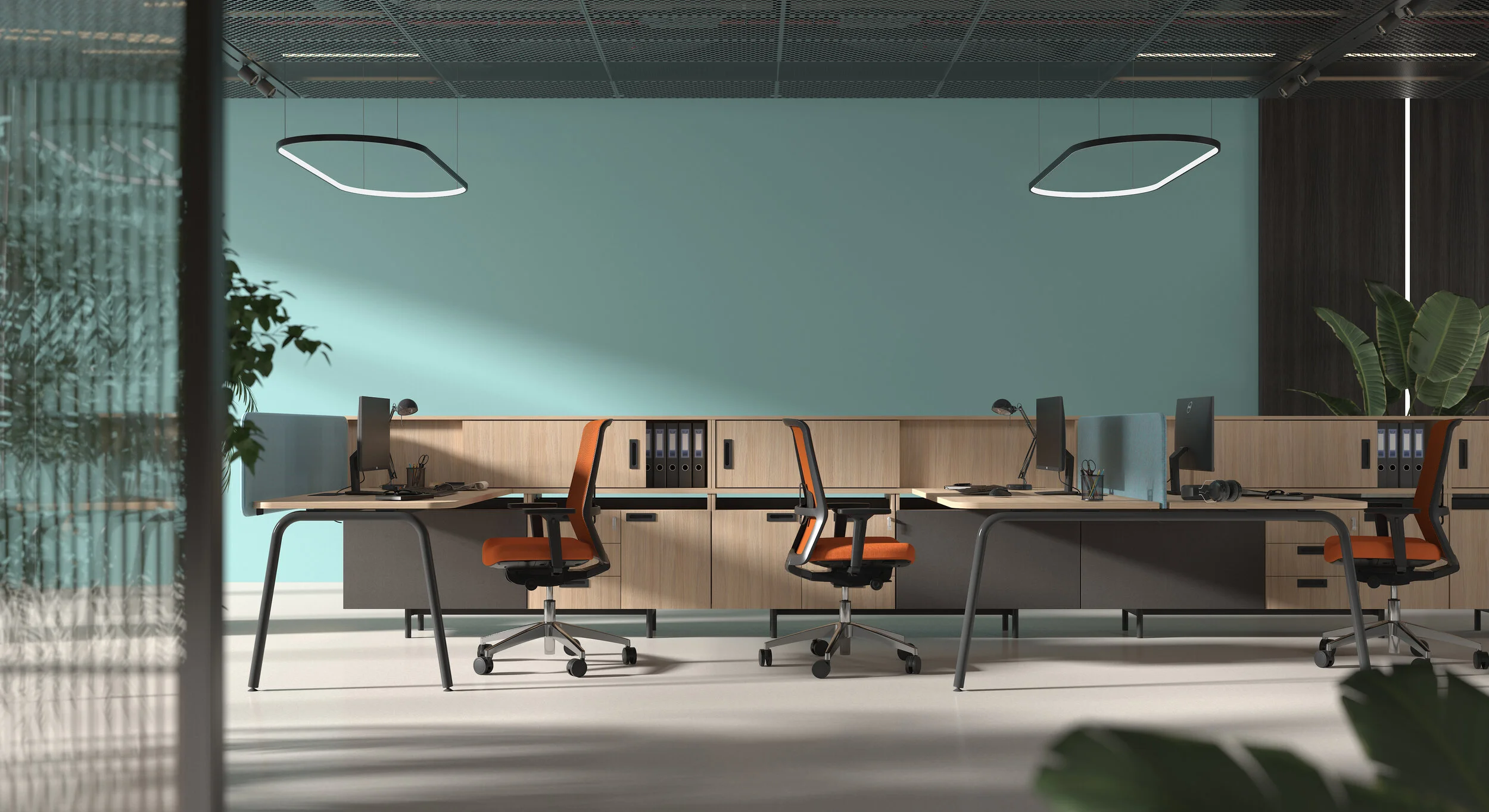 A New Office Furniture System Creates a Modern Workplace Ecosystem