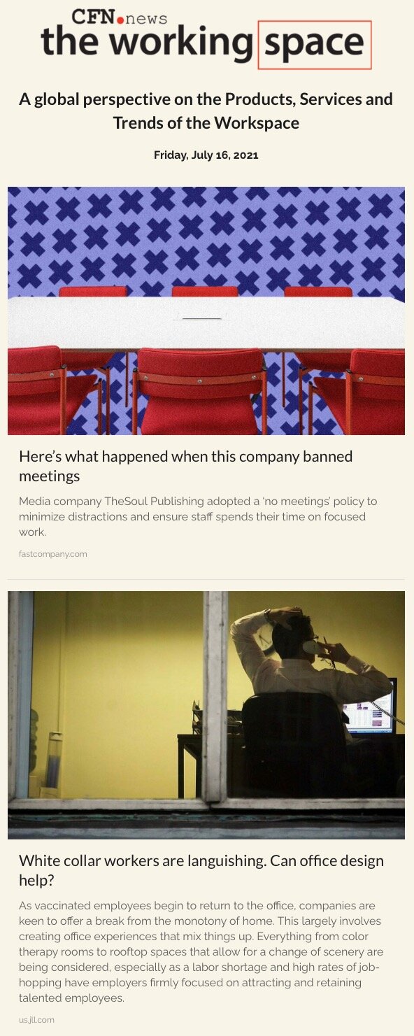 CFN's The Working Space | July 16, 2021