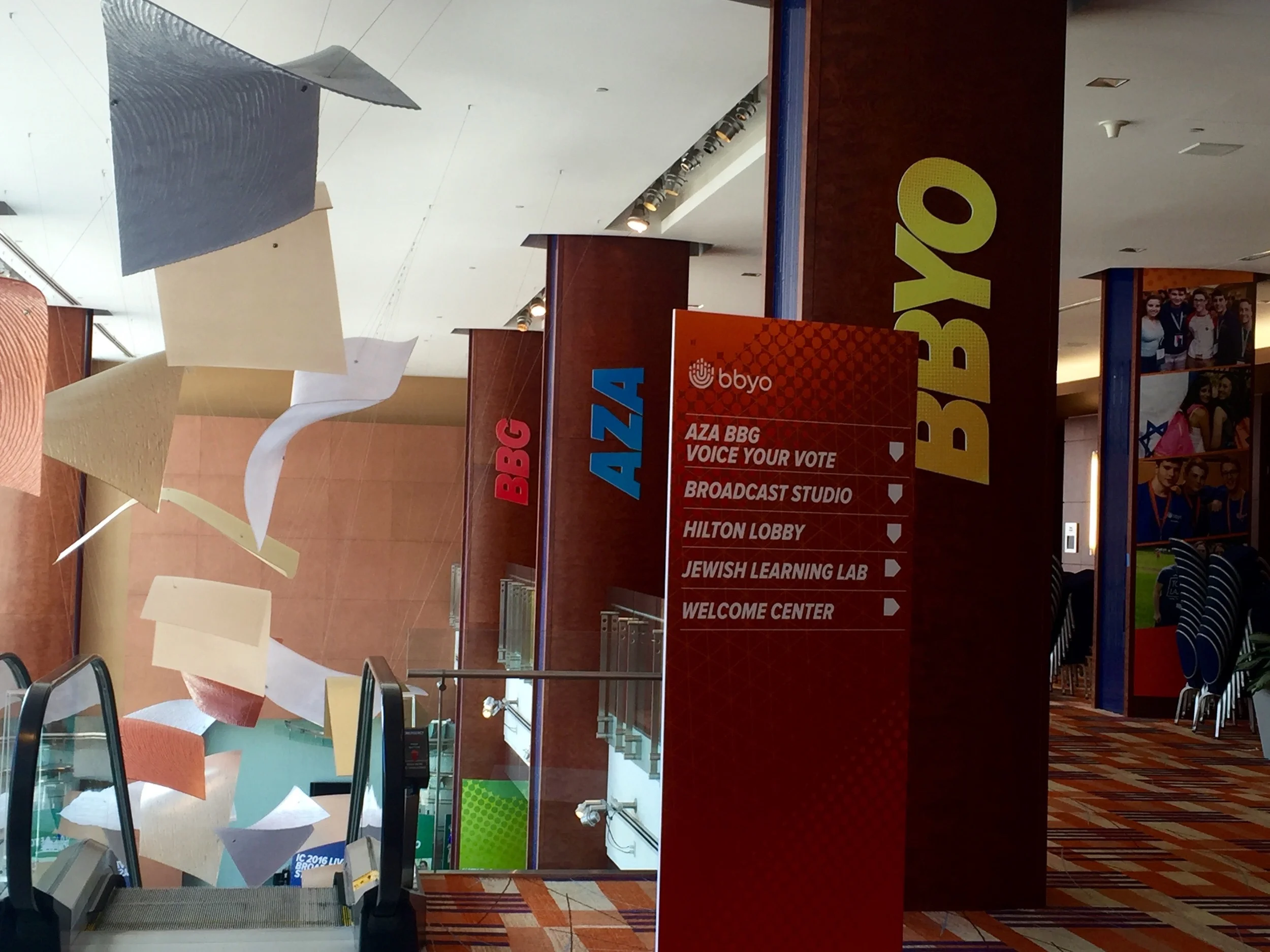 The hotel is ready for the Pre-IC Summit teens to arrive!