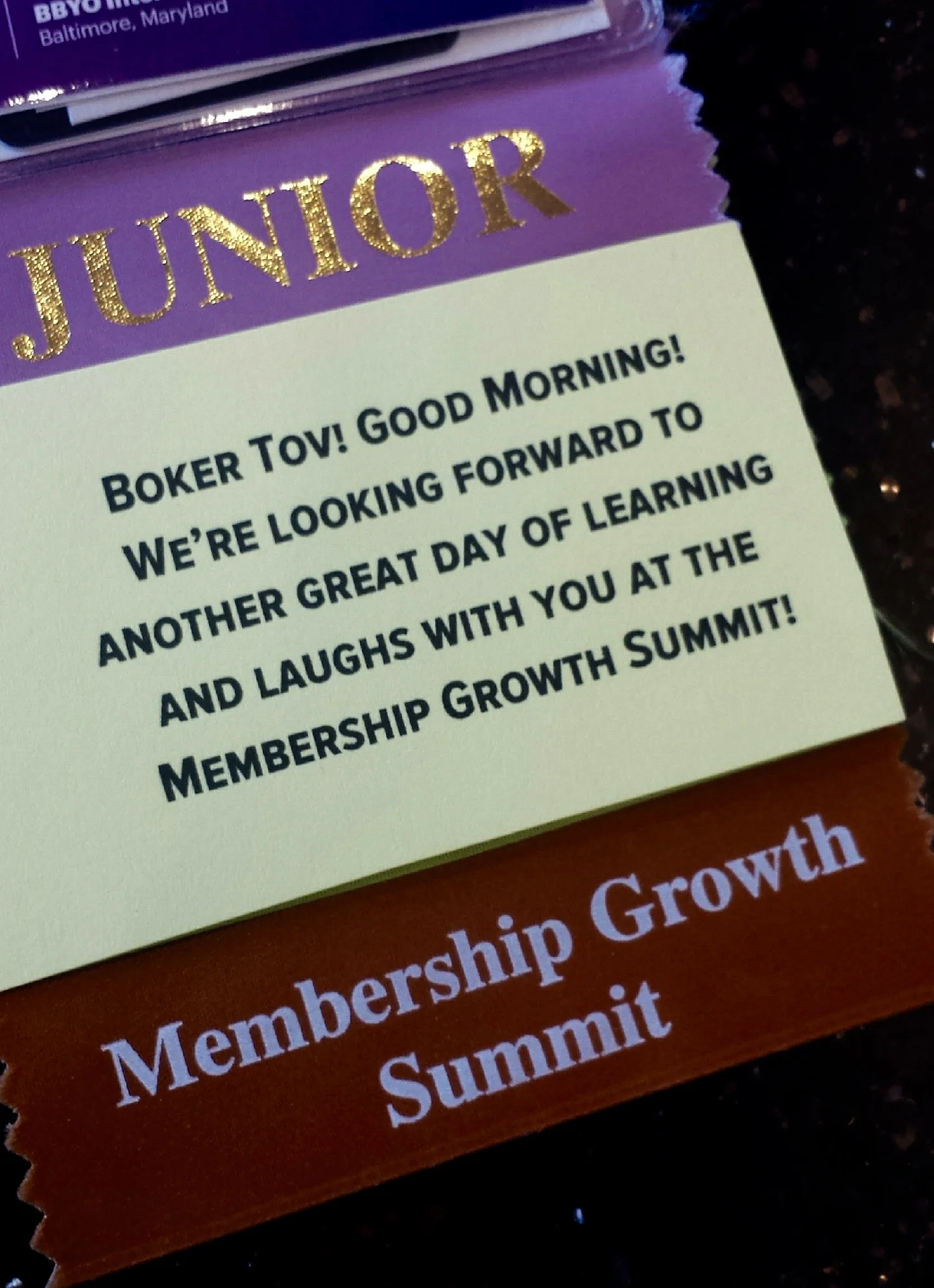 The Membership Growth Summit taught participants how to develop recruitment plans and grow BBYO.