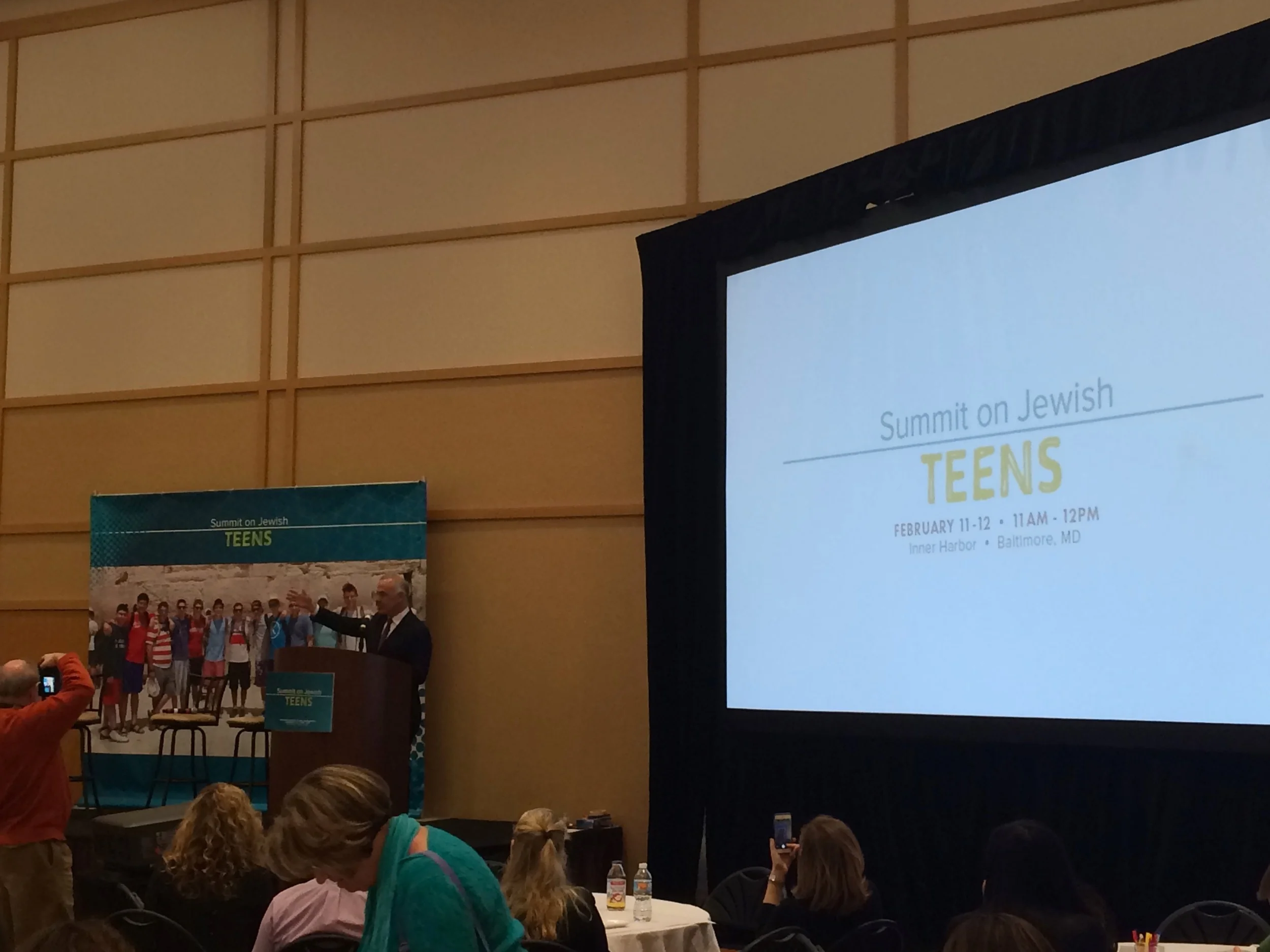 David Brooks, New York Times columnist and author of The Road to Character , addresses the Summit on Jewish Teens about building a Jewish future.