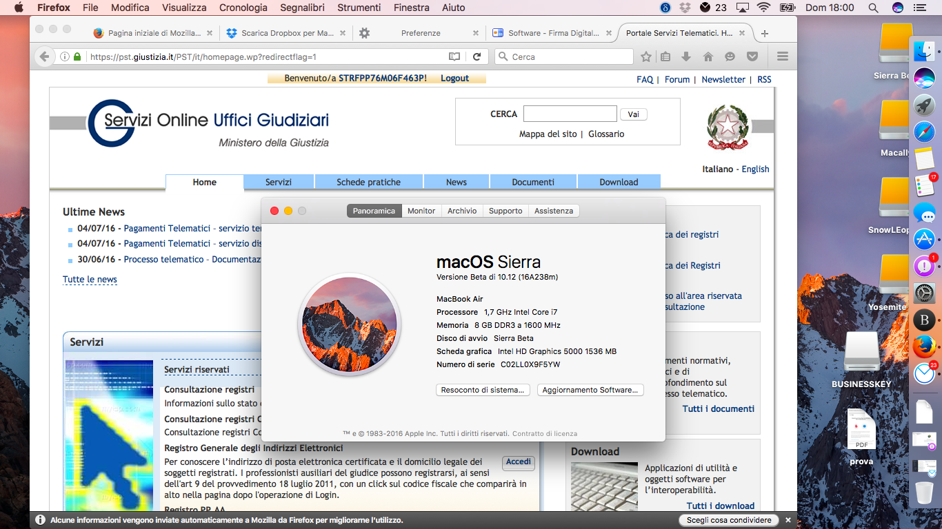 DIKE INFOCERT SCARICARE