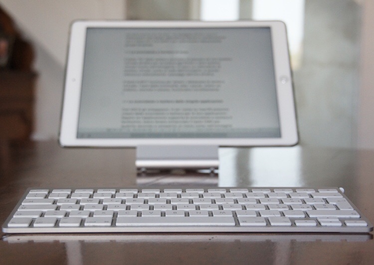Scrivere con l'iPad (Pro) e Tastiera Wireless di Apple — Avvocati e Mac