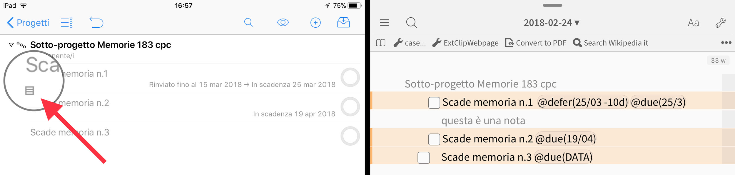 53 - inserire una nota in OmniFocus con TaskPaper.jpeg