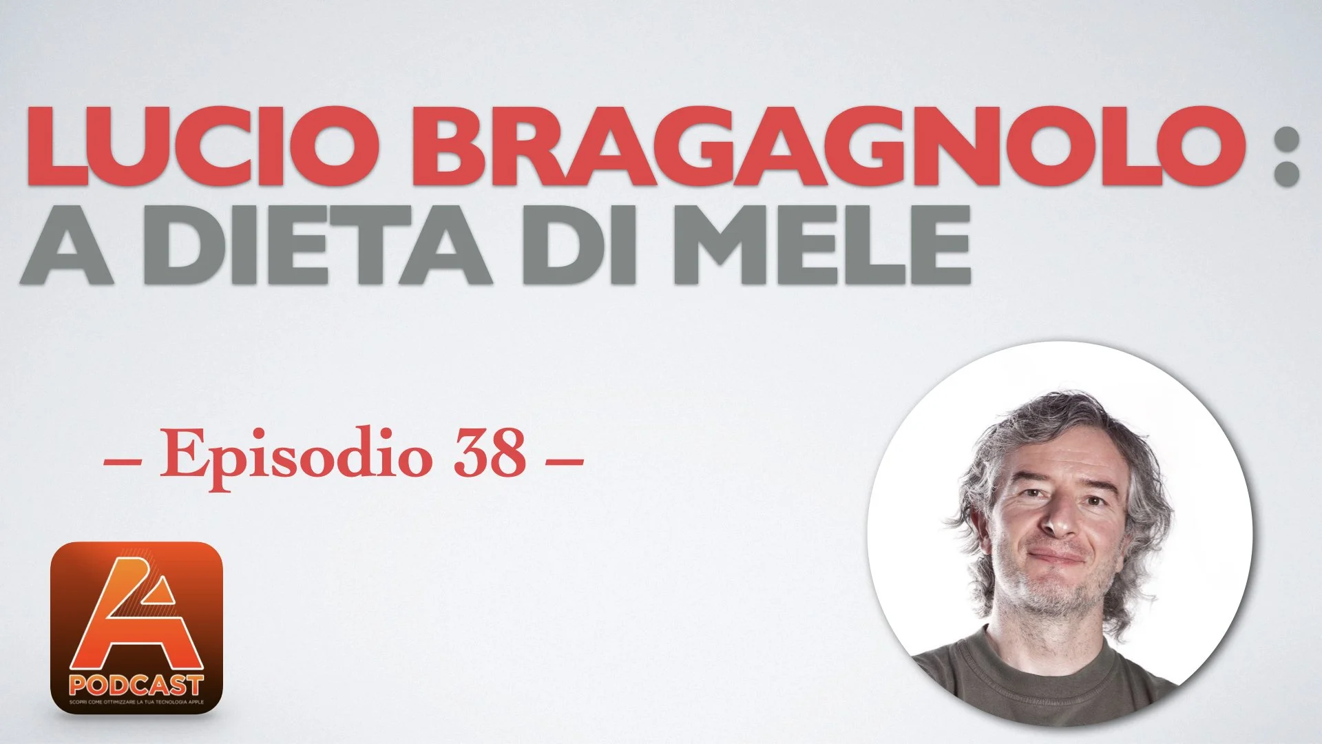38. Lucio Bragagnolo: a dieta di mele