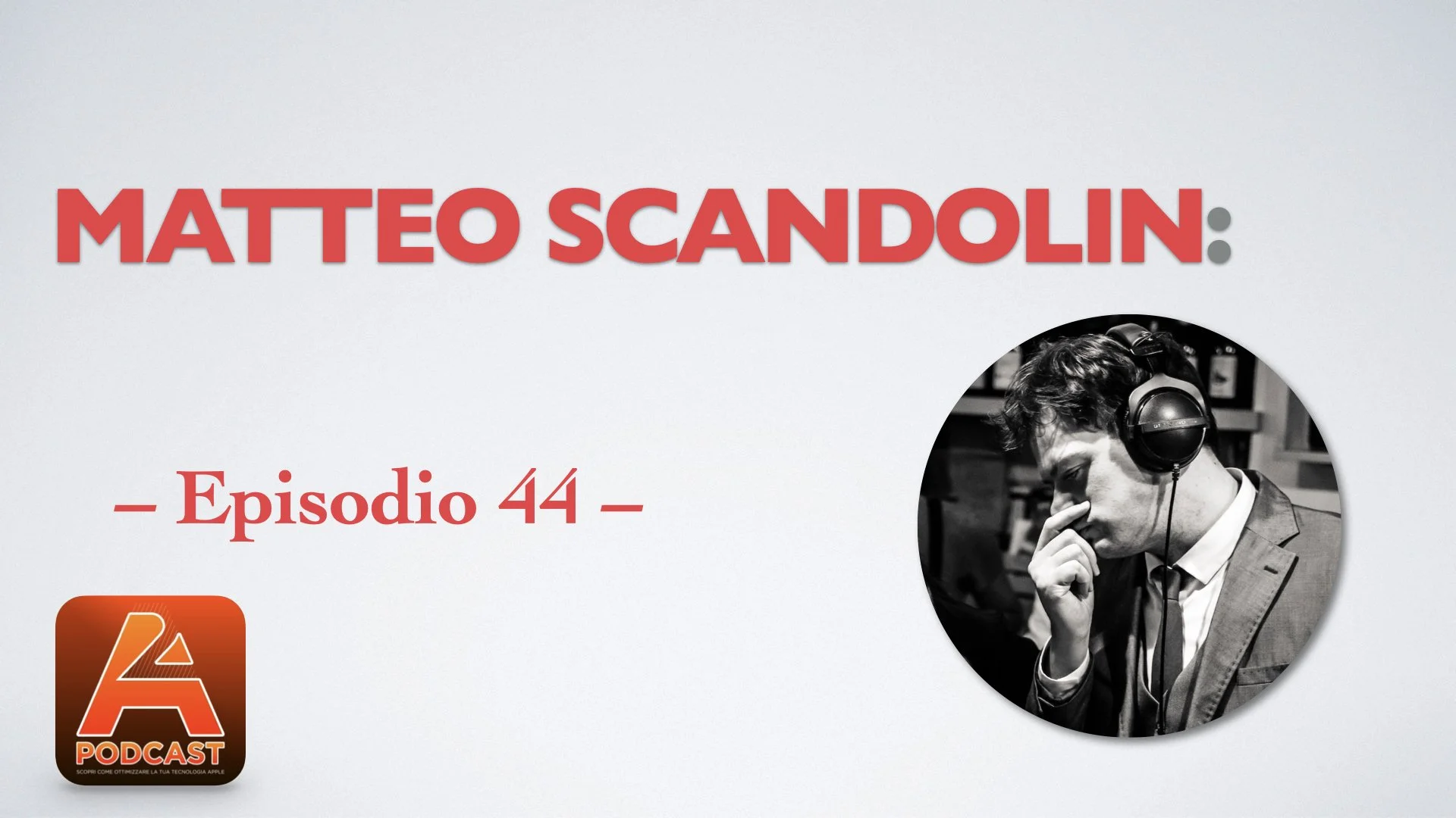 44. Mac studio e Logic Pro con Matteo Scandolin 