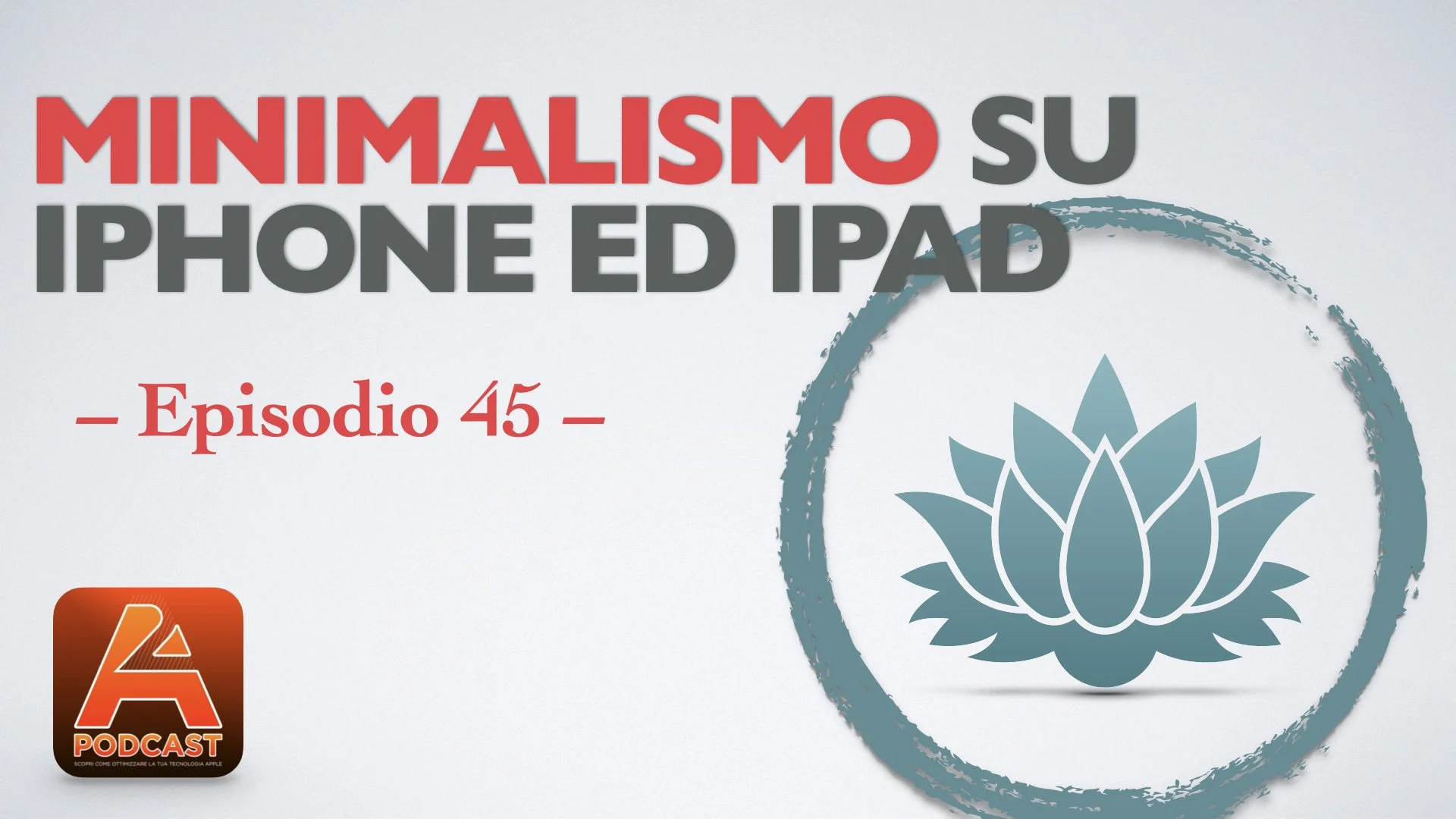 45. Minimalismo su iPhone ed iPad