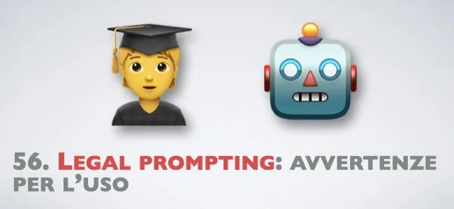 56. Legal prompting: avvertenze per l’uso