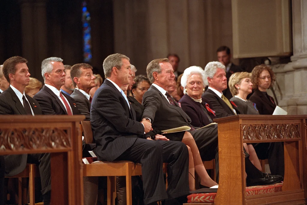 National Cathedral Event (Image from http://www.georgewbushlibrary.smu.edu/Photos-and-Videos/Photo-Galleries/September-11-2001.aspx)