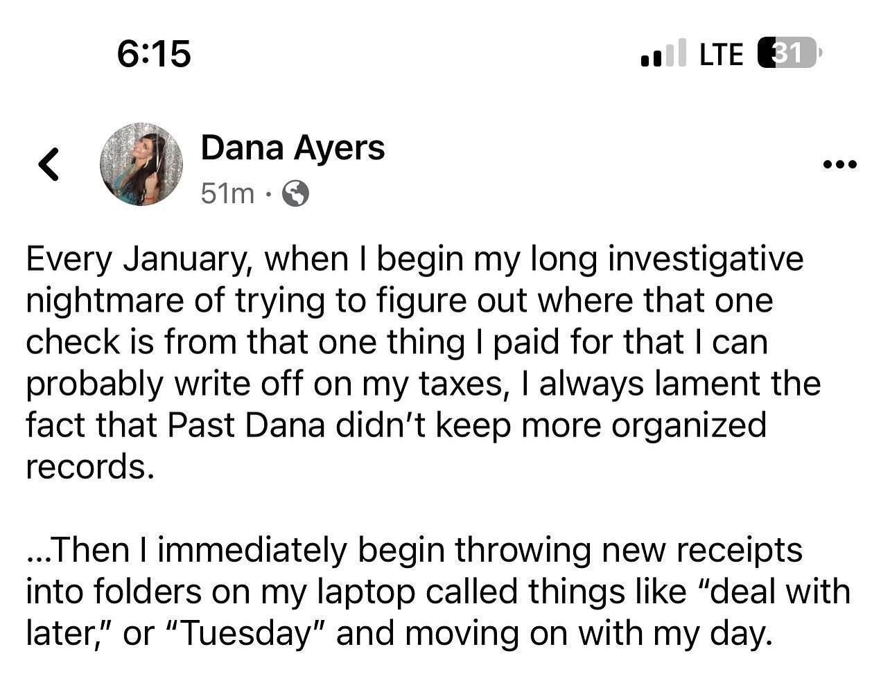 So annoyed with Past Dana right now. 

Anyone else struggling like I am? 🙋🏻&zwj;♀️