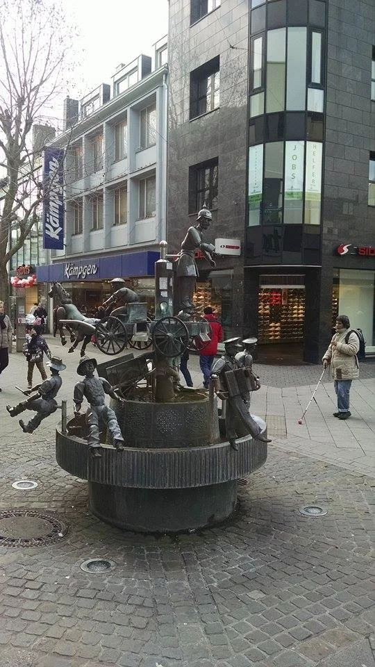 Fountains in Germany can be... interesting....