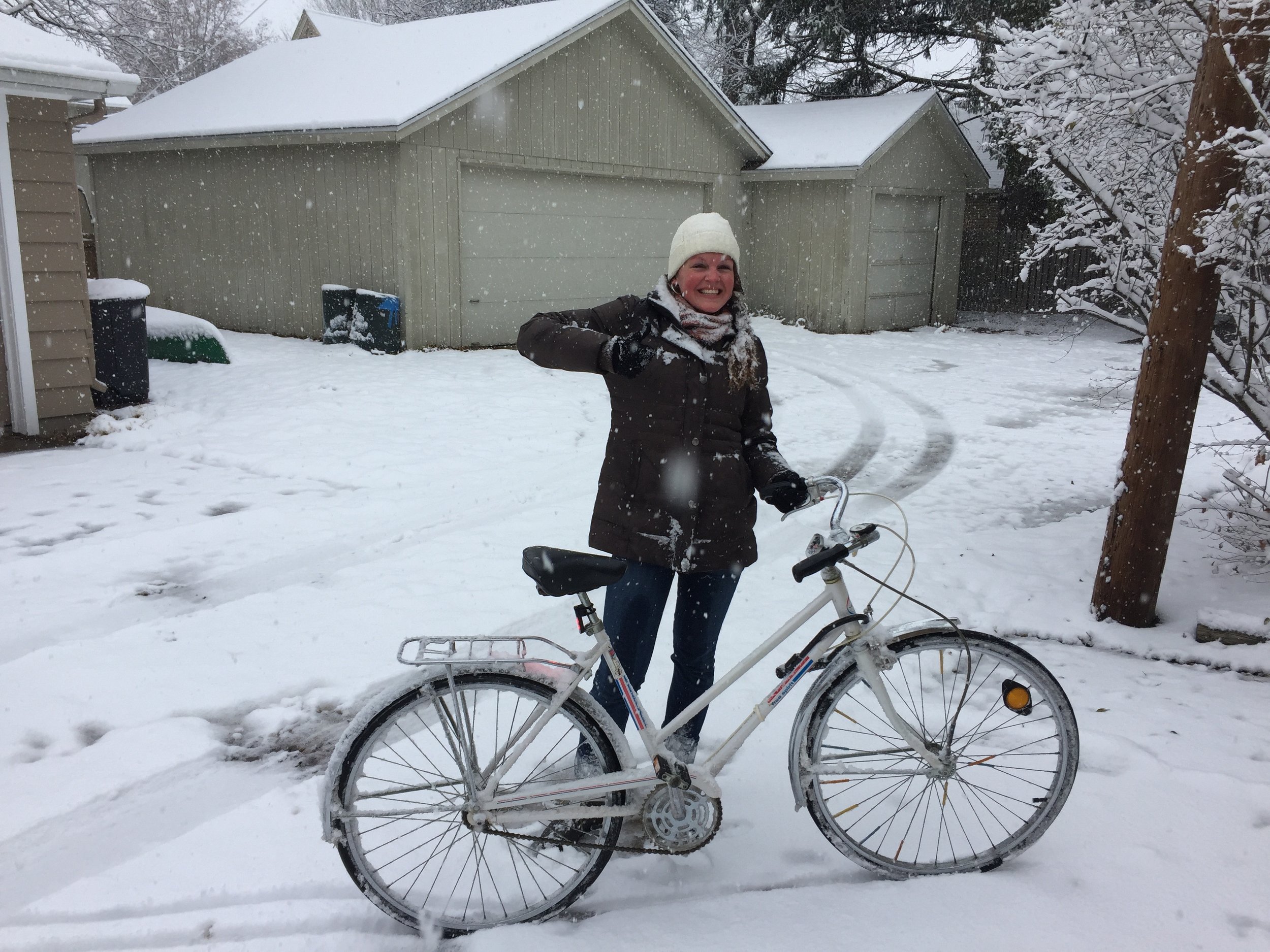 Did we say that Copenhagen was influential? We rode more in the past year than we have in the past twenty. We rode through the winter as well, and I’ll tell you: I’d rather be riding at 10 degrees than 100 degrees. Winter riding is so much fun. 