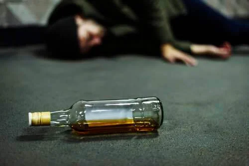 Signs of alcohol poisoning.