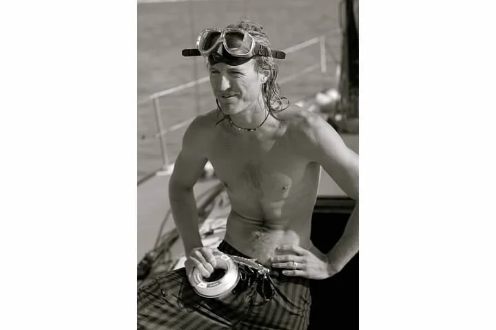 Jay's encounter with a great white shark