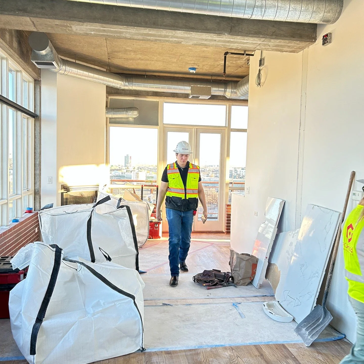 Off to a good start on the first demo day at our condo remodel in Downtown Denver. @pgarnold_construction