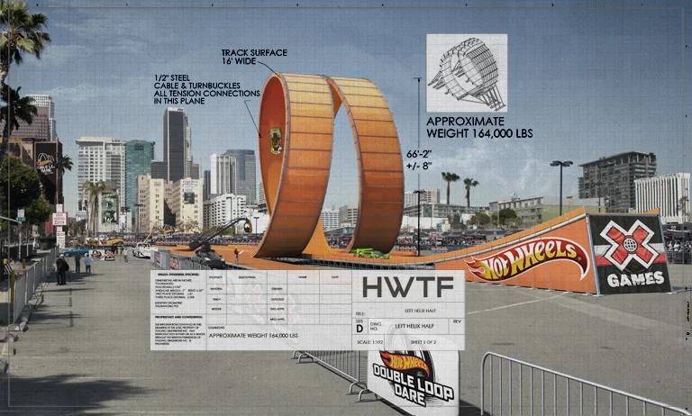hot wheels upside down track