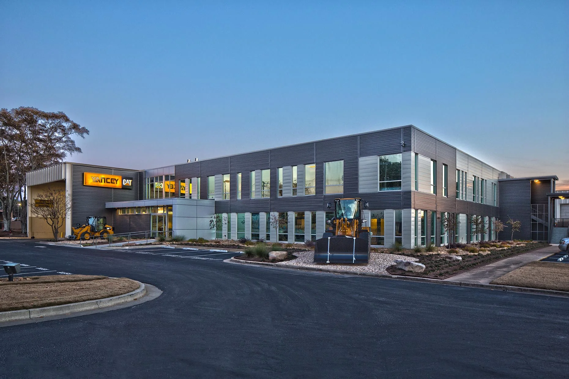 Yancey Caterpillar - Atlanta, GA // Client: Corbin Design Group (Teamed with Creative Sources Photography)