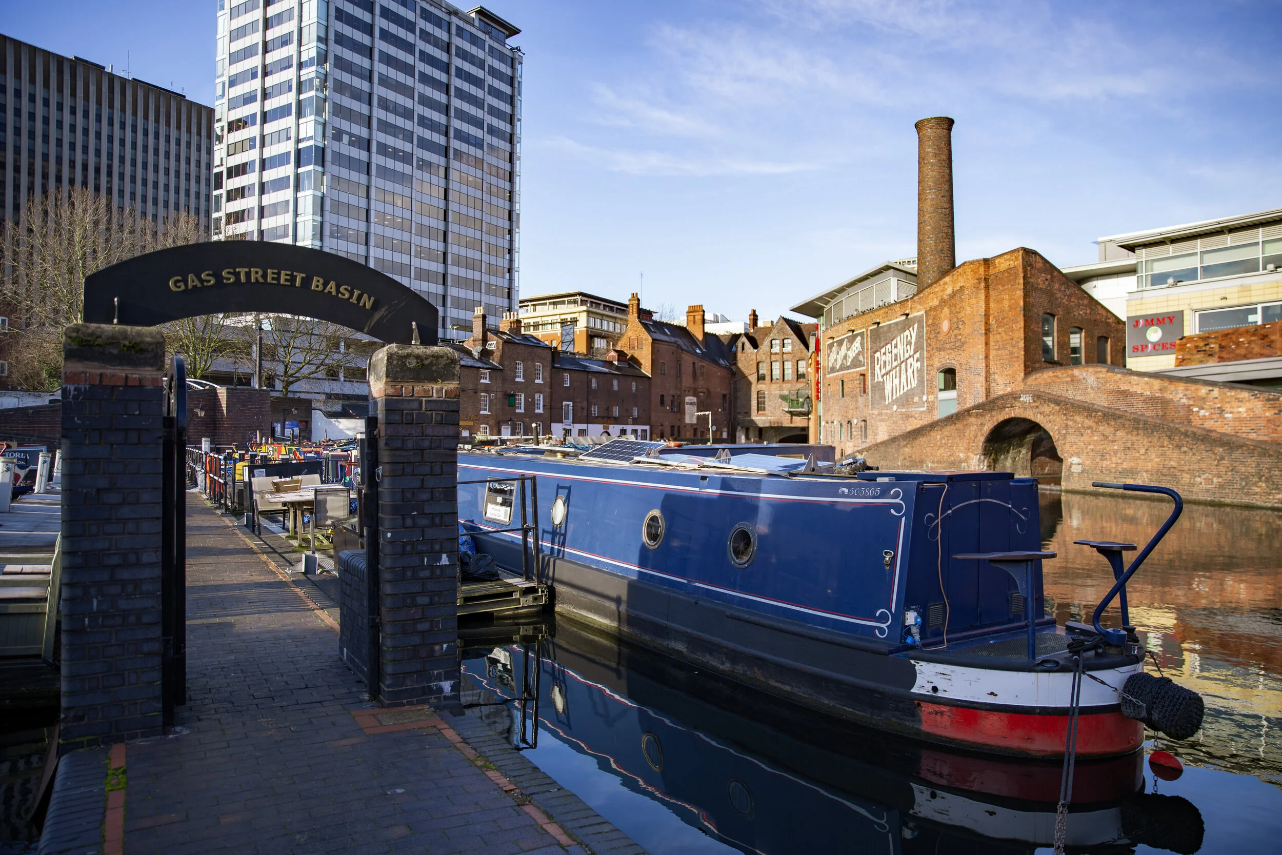 England - Birmingham - Gas Street Basin V  Katie Bricker Photography