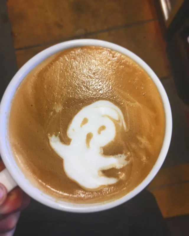 feeling a little spooky? maybe swing by the shop and try our #patented October special the &ldquo;DRACULATTE&rdquo;! it&rsquo;s a blood orange chocolate concoction of horror and ghoulish fun! .
.
.
.
#tucsoncoffee #localcoffee #eatlocal #localeats #l
