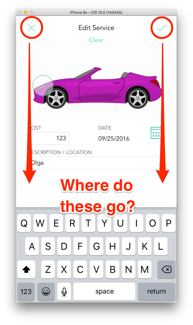 The keyboard often prevents you from moving your navigation items to the bottom.