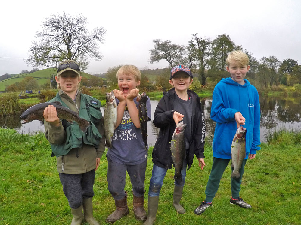 Exe Valley Fishery is the perfect place to celebrate a birthday