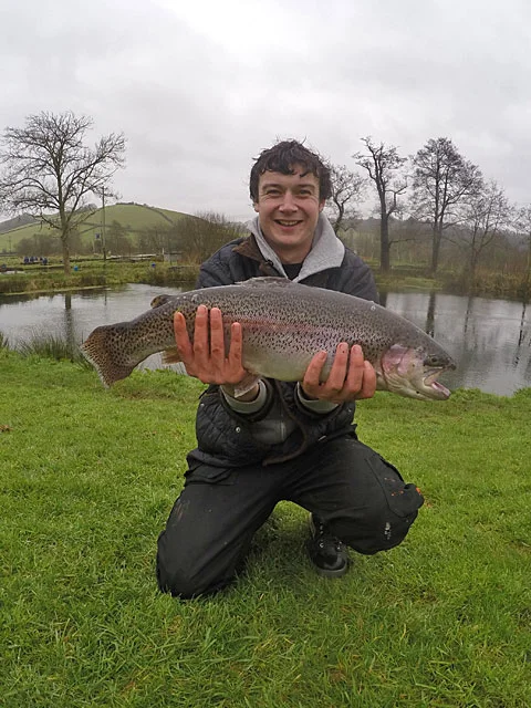Friday 19th Feb 2016 - Chris Adams - very happy with an eight pounder!