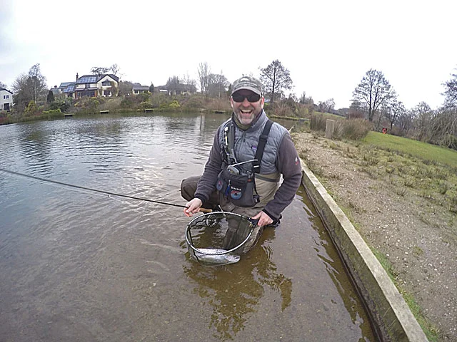 Artist, angler and all round top bloke David Burton