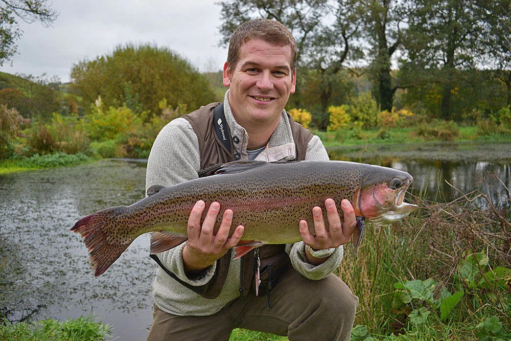 Could this be next months winner? Steve's 10lb 12oz Rainbow may top the list but more doubles will be stocked during November.