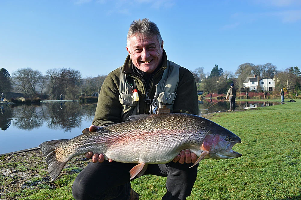 Best fish of the week goes to Colin Oram from near Bath - 14lb 8oz on a Goldhead Olive Classic FM 