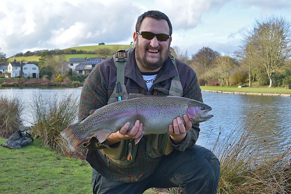 Making up part of Andis limit bag prior to releasing was this double that we stalked in the deep water in the corner of the lake.