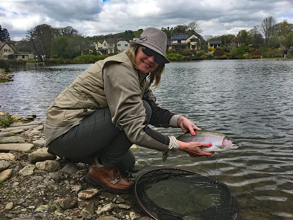 Exe Valley caters for anglers who like to release their fish ...