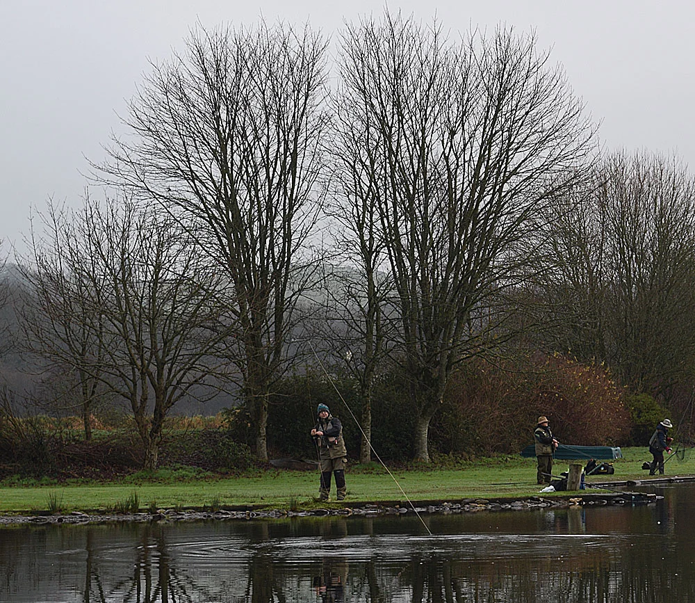 There are plenty of hard fighting trout in Anchor ready to pull your string and brighten up the winter!