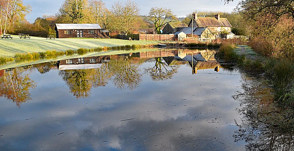 …… and finally Lobbs Lake looking beautiful after the weed removal